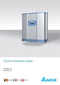Guide d`installation rapide