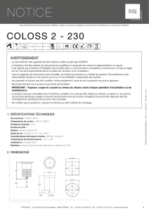Notice COLOSS 2