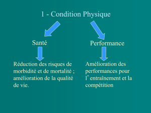 Condition Physique DEUG 1
