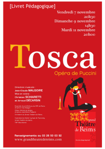 Tosca - Opéra de Puccini