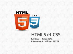 HTML5 et CSS - Formation Web Bordeaux