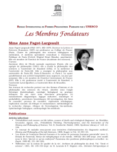 Anne FAGOT-LARGEAULT FR