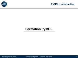 Formation PyMOL