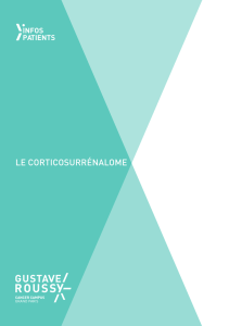 le corticosurrénalome