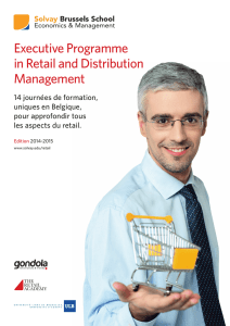 Executive Programme in Retail and Distribution Management