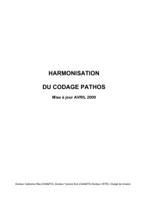 "harmonisation" d`avril 2009