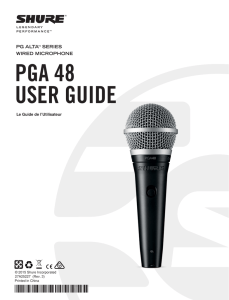 PGA48 Wired Microphone - French