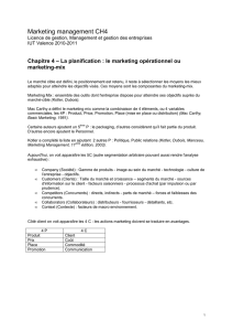 Synthese ch4 marketing management la communication