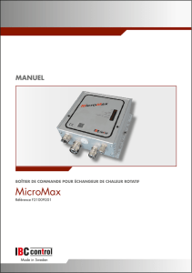 MicroMax - IBC Control AB