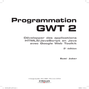 Programmation GWT 2