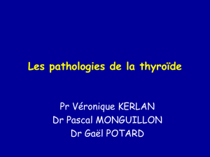 Les pathologies de la thyroide - sante