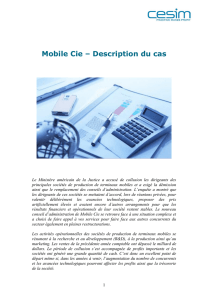 Mobilé Inc– Case Company Description