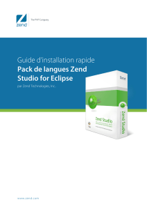 Installing Zend Studio for Eclipse Language Packs