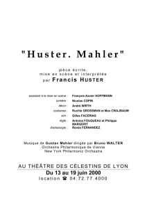 "Huster. Mahler"