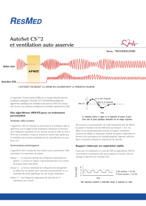 AutoSet CS™2 et ventilation auto asservie