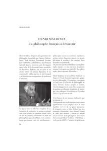 HENRI MALDINEY Un philosophe français à découvrir