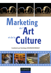 Marketing de l`art et de la culture