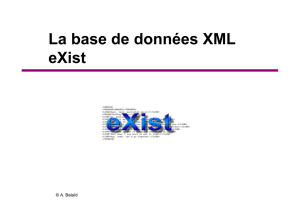 BDXml-eXist
