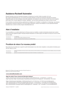 Assistance Rockwell Automation