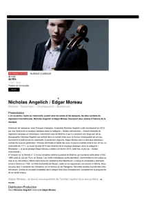 Nicholas Angelich / Edgar Moreau