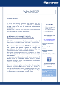Newsletter BAUERFEIND N°2 Mars/Avril 2015