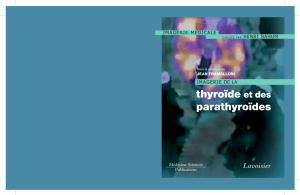 Imagerie de la thyroide et des parathyroides