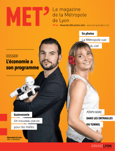 L`économie a son programme - Met`Lyon