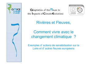 Rivières et Fleuves, Comment vivre avec le changement climatique ?