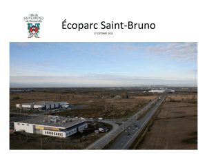 Écoparc Saint-Bruno-de-Montarville - Présentation