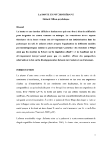 LA HONTE . 28-12.pages - Centre d`Intégration Gestaltiste