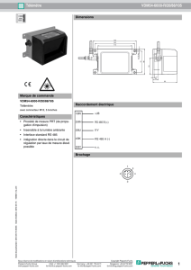 1 Télémètre VDM54-6000-R/20/88/105