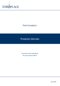 Produits derives - Paris Europlace