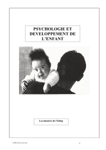 psychologie et developpement de l`enfant