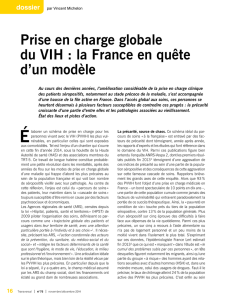 Prise en charge globale du VIH : la France en quête d`un modèle