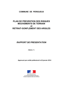 Rapport de présentation - Les services de l`État en Dordogne
