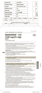 MODOPAR® 125 (100 mg/25 mg)