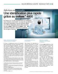 Infections nosocomiales - Roche Diagnostics France