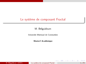 Le système de composant Fractal