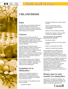 La chlamydiose