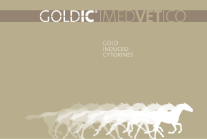 gold induced cytokines