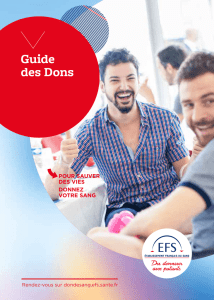 Guide des Dons