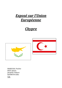 Exposé sur l`Union Européenne Chypre