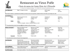 Choix de menu 2013-2014 Vieux Poêle