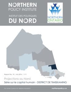 Projections au Nord - Northern Policy Institute