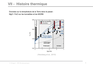 VII - Histoire thermique - Espace d`authentification univ