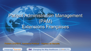 Patient Administration Management (PAM)