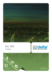 DLT 200 | Onduleur
