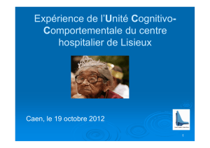 L`Unité Cognitivo-Comportementale du CH de Lisieux