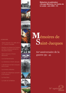 Mémoires de Saint-Jacques - Ville de Saint Jacques de la Lande