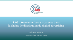 Keynote TAG - IAB France